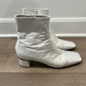 Maison margiela white boots